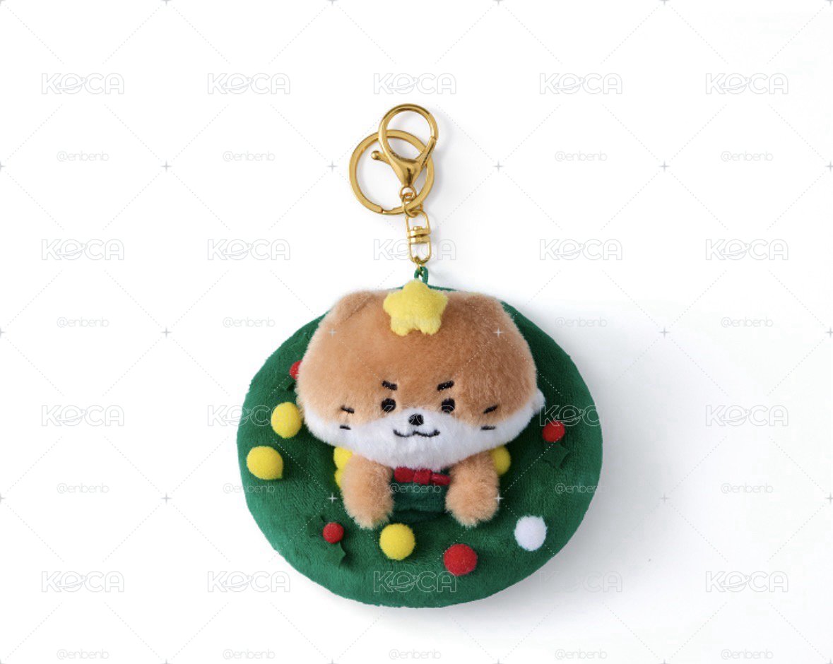 HOLIDAY WITH MINITEEN ORNAMENT KEYRING CHANDALEE