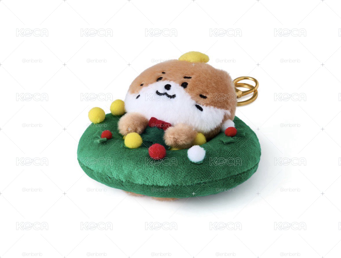 HOLIDAY WITH MINITEEN ORNAMENT KEYRING CHANDALEE