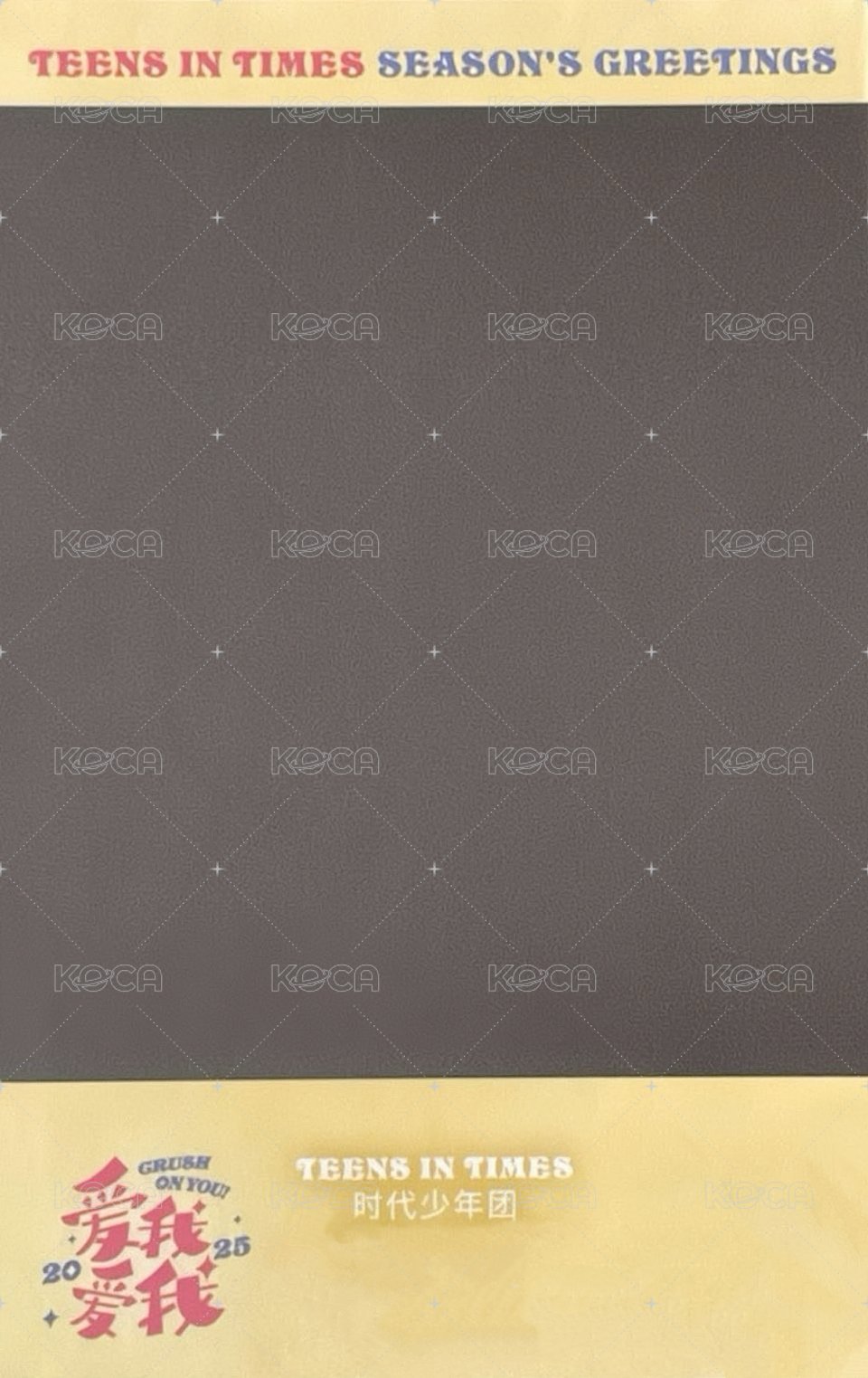 25‘台曆 隨機卡 46雙人 背面