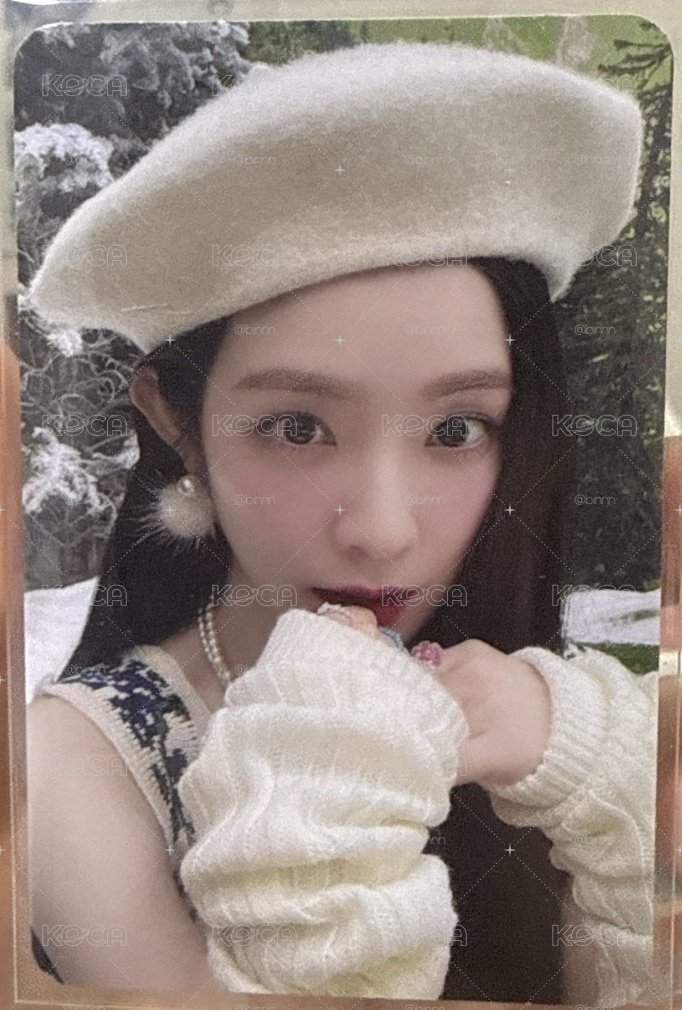 red velvet 2022 SMCU 周邊卡 4x6姐 Irene貝雷帽