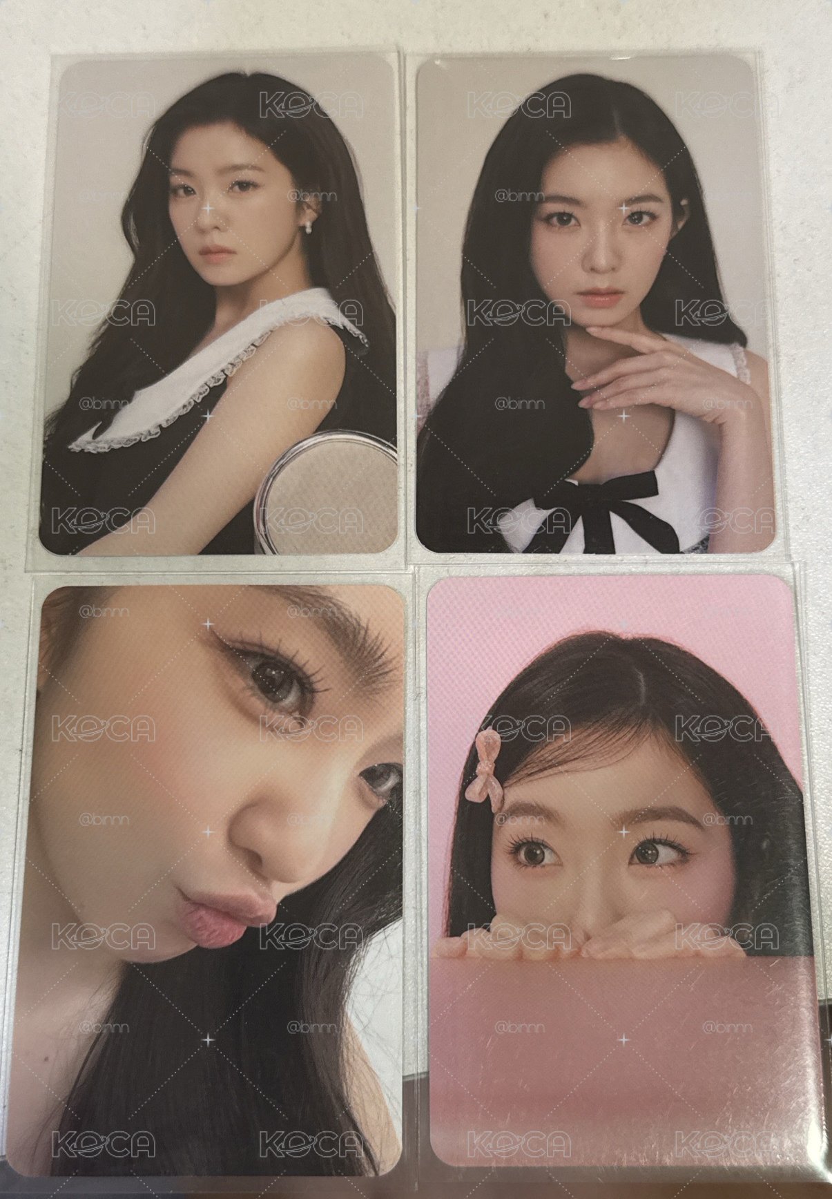 red velvet 2024 Season's Greetings 年曆卡 固配官拍+自拍 Irene