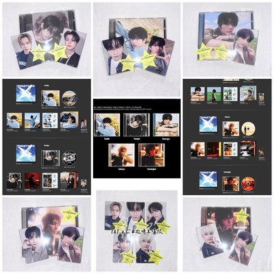 🔴⚪️正四 專輯 Solo Track ver. 全專 + 埼玉場限卡 送日巡星星（🔴彬竣 需帶 ⚪️圭顯寧）