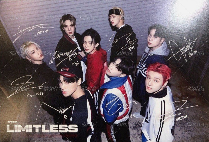 Limitless hmv 明信片  背面