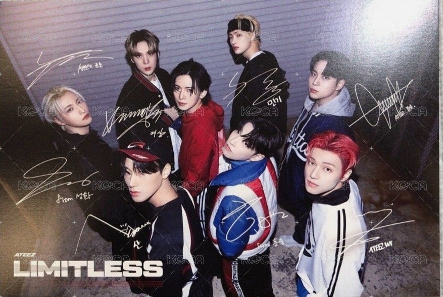 Limitless hmv 明信片  背面