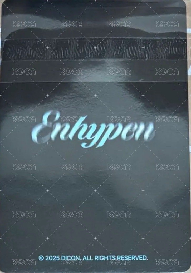 25年D社 wvs EVEN-MORE 特典卡  背面