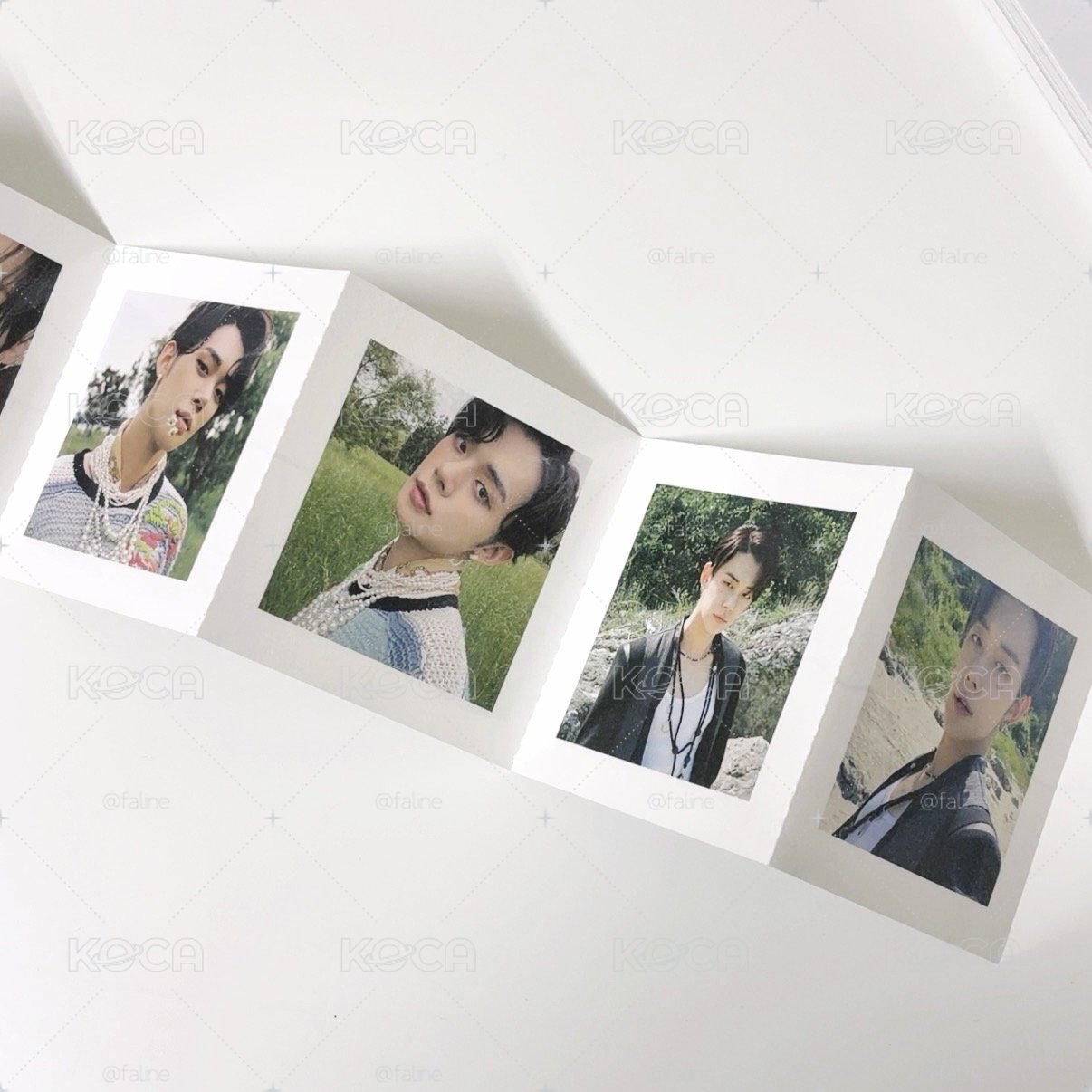 TXT 崔然竣 H:OUR 3rd PHOTOBOOK 折疊卡