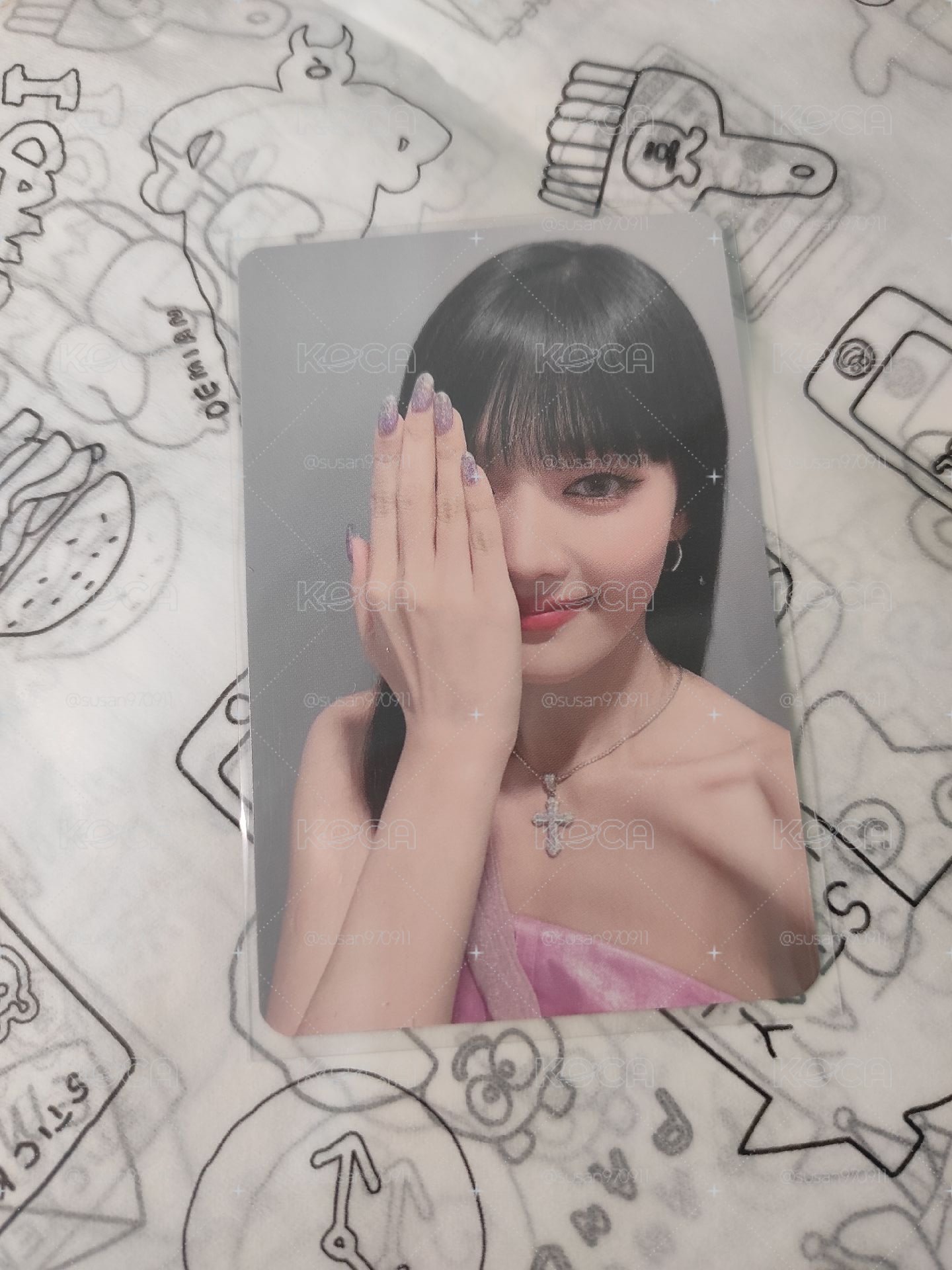 #送物 妮雙面卡