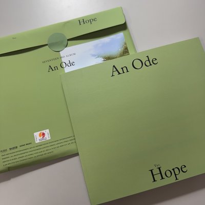 SVT An Ode 綠專 空專 小寫真（俊/八/率）