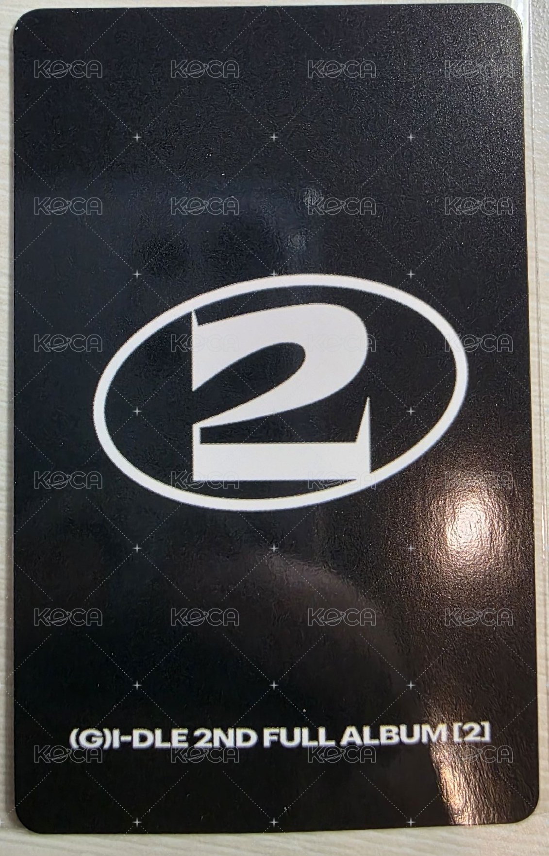 正規二 kms 簽售5.0  v4 簽售卡  背面