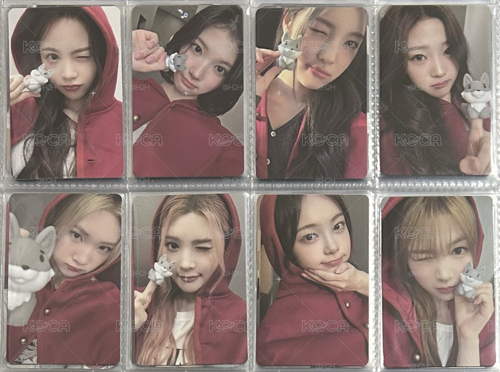 Hearts2Hearts SM紅帽幸運卡