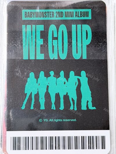 BABYMONSTER WD GO UP MD滿額