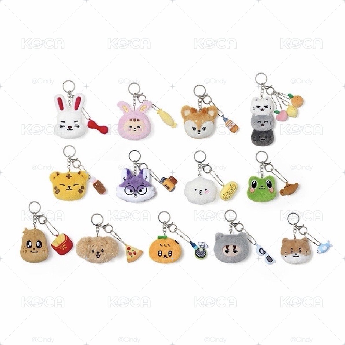 💜MINITEEN 全員鑰匙圈大頭吊飾