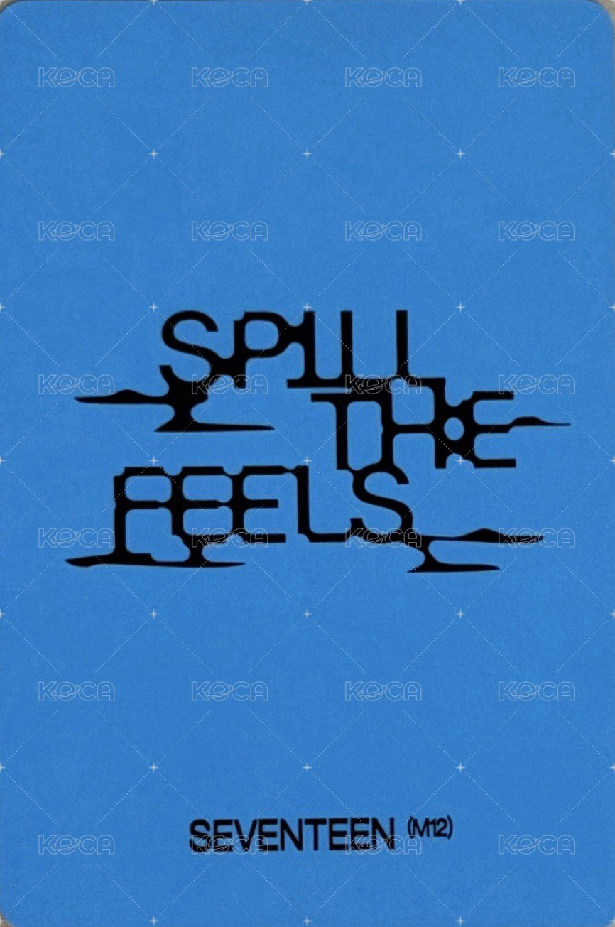 MINI12 yzy 相遇ver 特典卡  背面