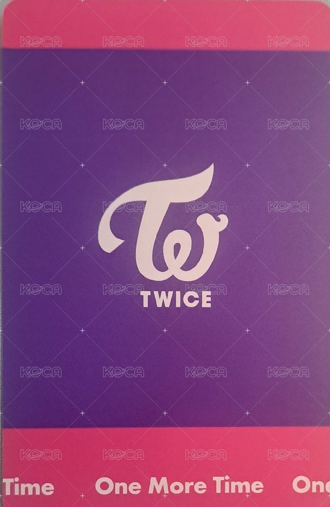 One More Time 周邊卡 小卡組 背面