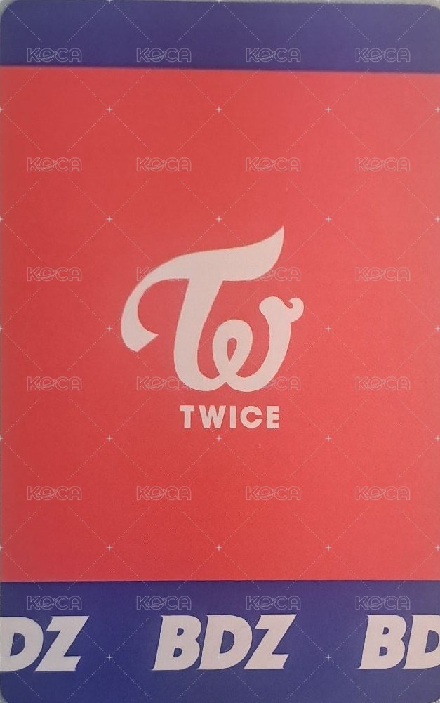 JP正規一 周邊卡 日周卡 109小卡 背面