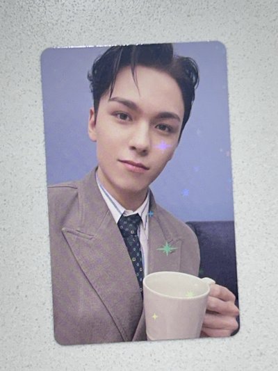 SEVENTEEN VERNON 喝咖啡 閃卡特典