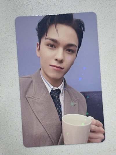 SEVENTEEN VERNON 喝咖啡 閃卡特典