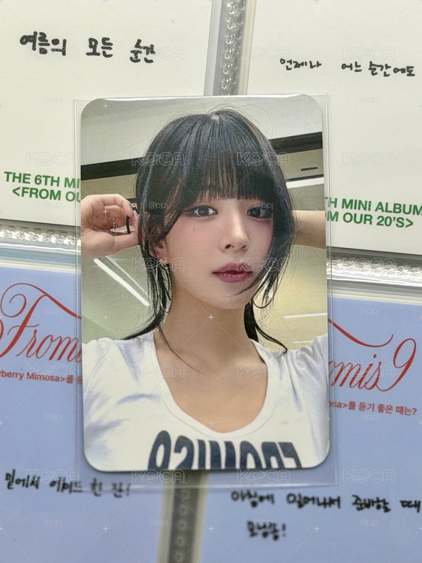 fromis_9迷六預售特典 髮圈