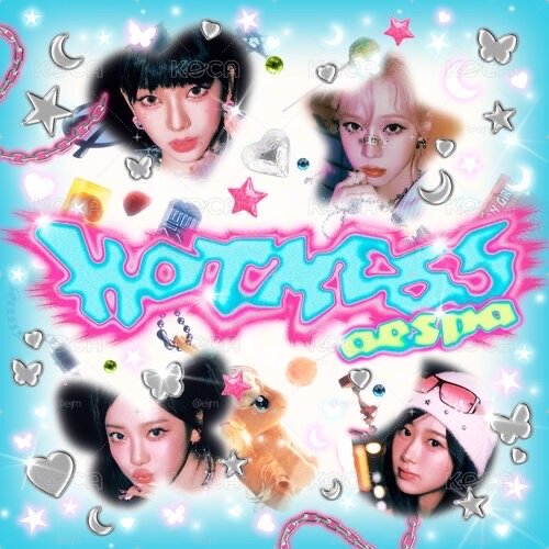aespa hot mess 藍封全新未拆