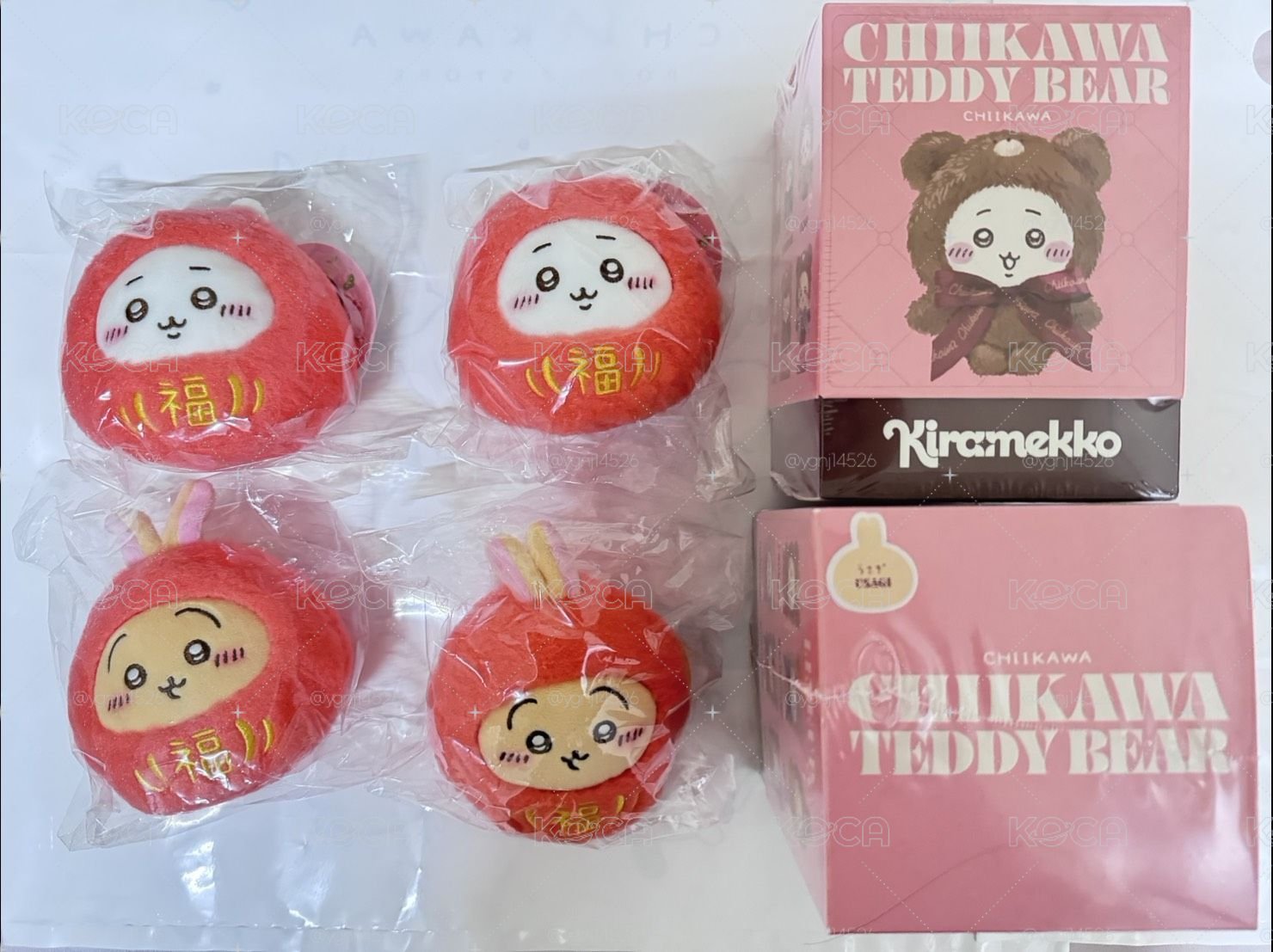 日版 達摩 Kiramekko Teddy 