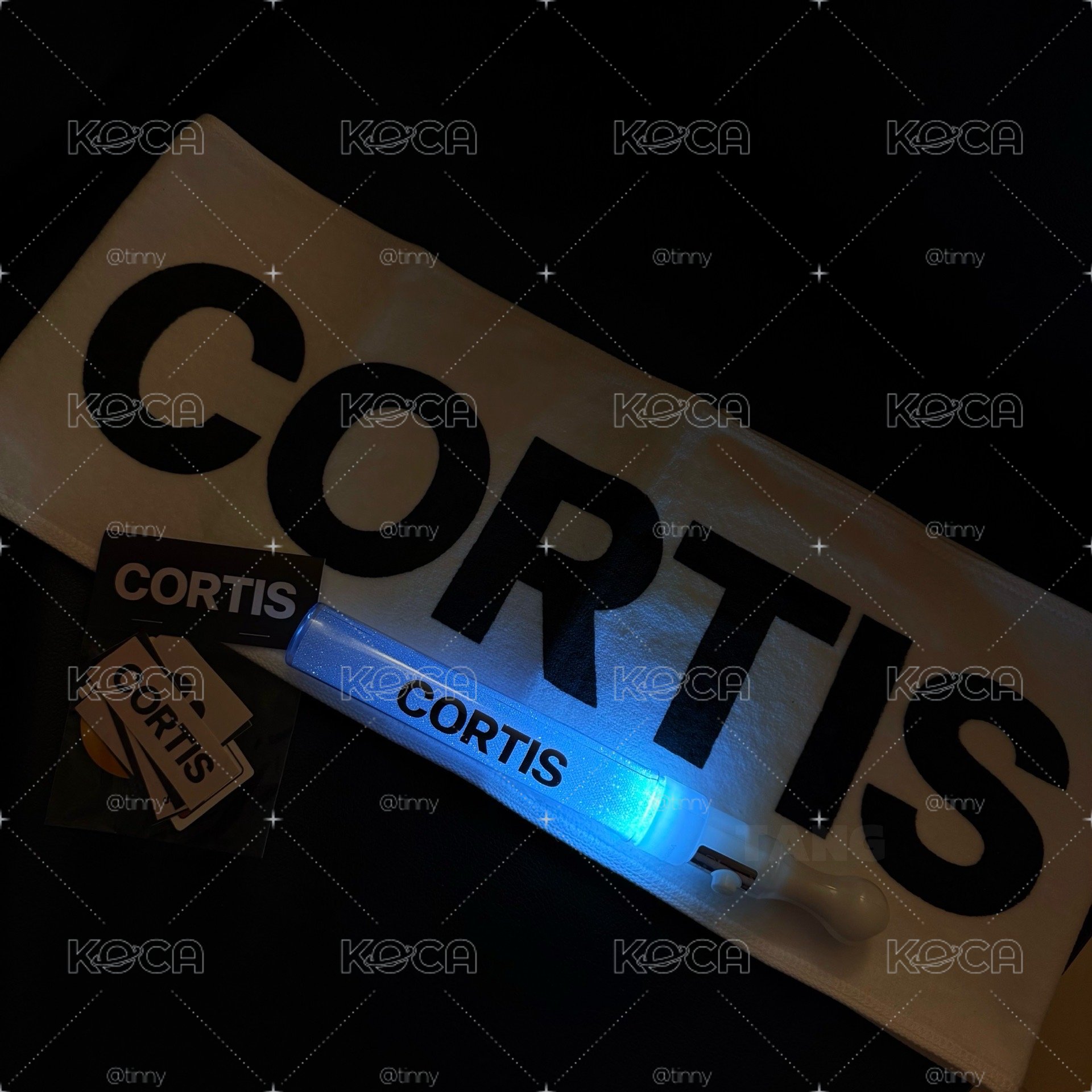 CORTIS SC逆應援毛巾