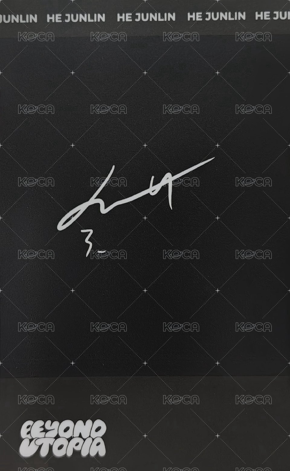 四週年 隨機卡 7演唱會拍立得 背面