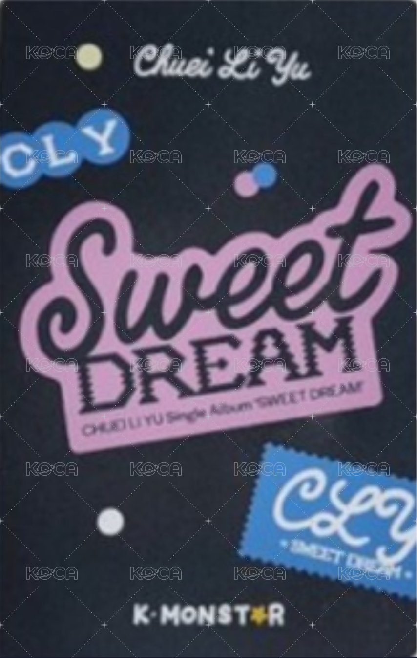 Sweet DREAM km 台北一日店長 幸運卡 鯛魚燒 背面