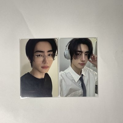 朴成訓24年D社雜誌卡｜耳機訓、黑衣訓