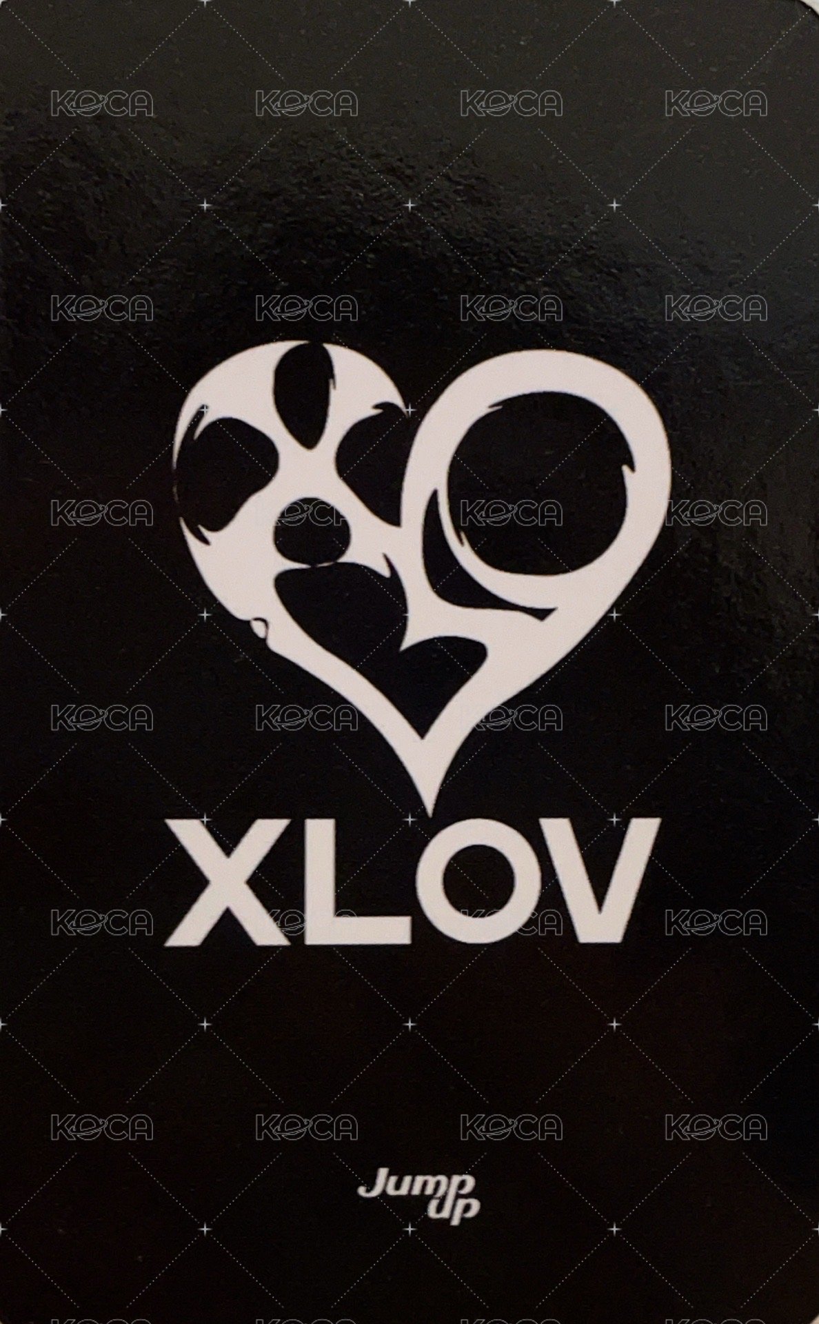 I’mma Be ju 線下1.0 簽售卡  背面