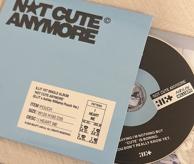 Illit 不再可愛 小包固配 CD 便宜出