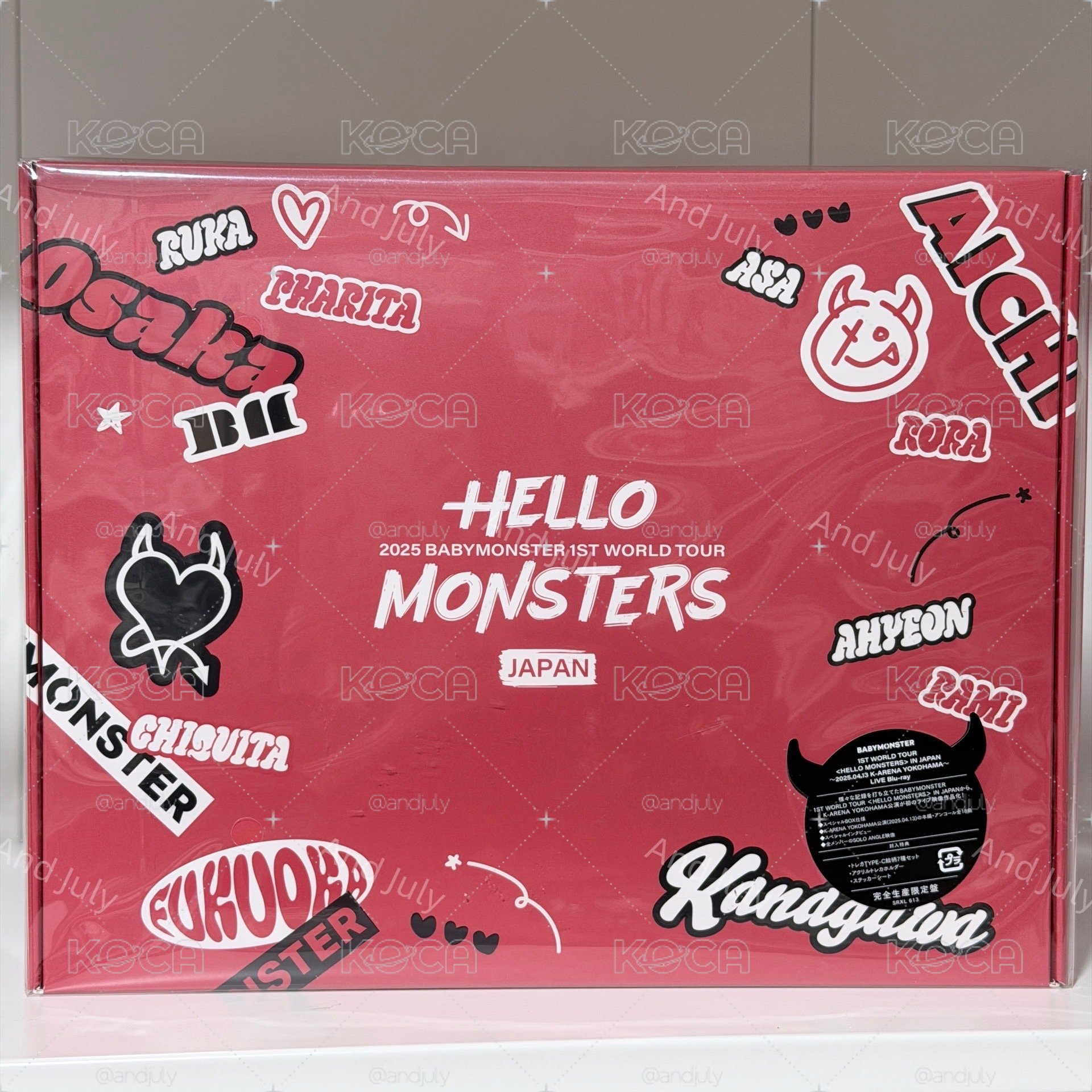 あ*♪様 【おまけ付き】 BABYMONSTER Blu-ray 完全生産限定盤 Amazon.co.jp: 【Amazon.co.jp限定】1ST WORLD TOUR IN JAPAN ~2025.04