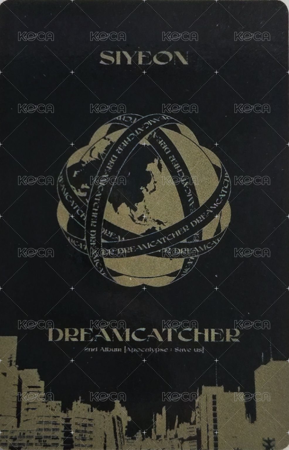 正規二輯 專輯卡 (限量專專卡) 背面