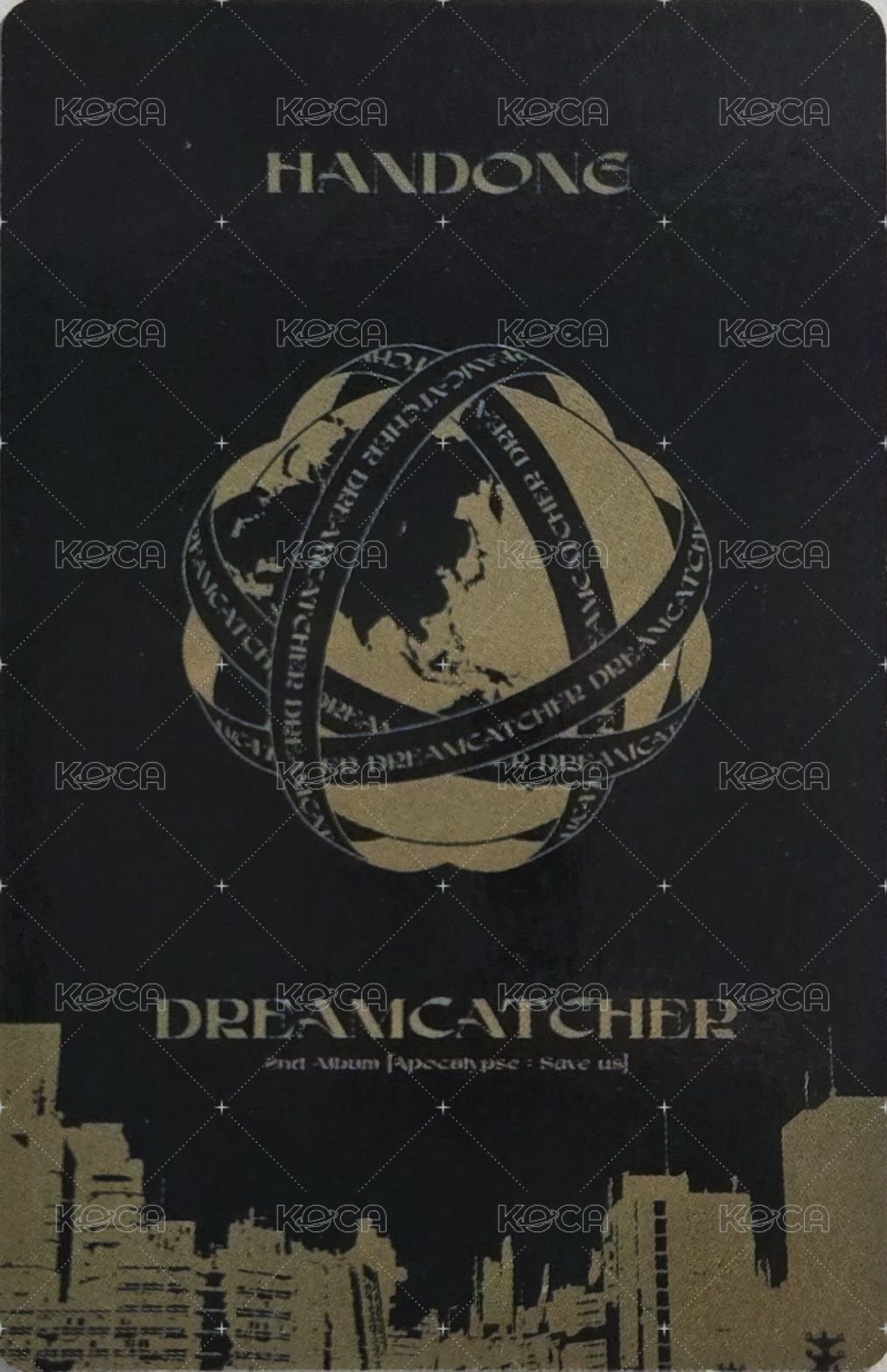 正規二輯 專輯卡 (限量專專卡) 背面