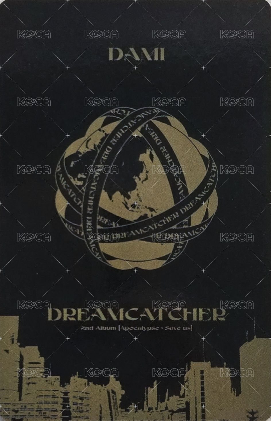 正規二輯 專輯卡 (限量專專卡) 背面