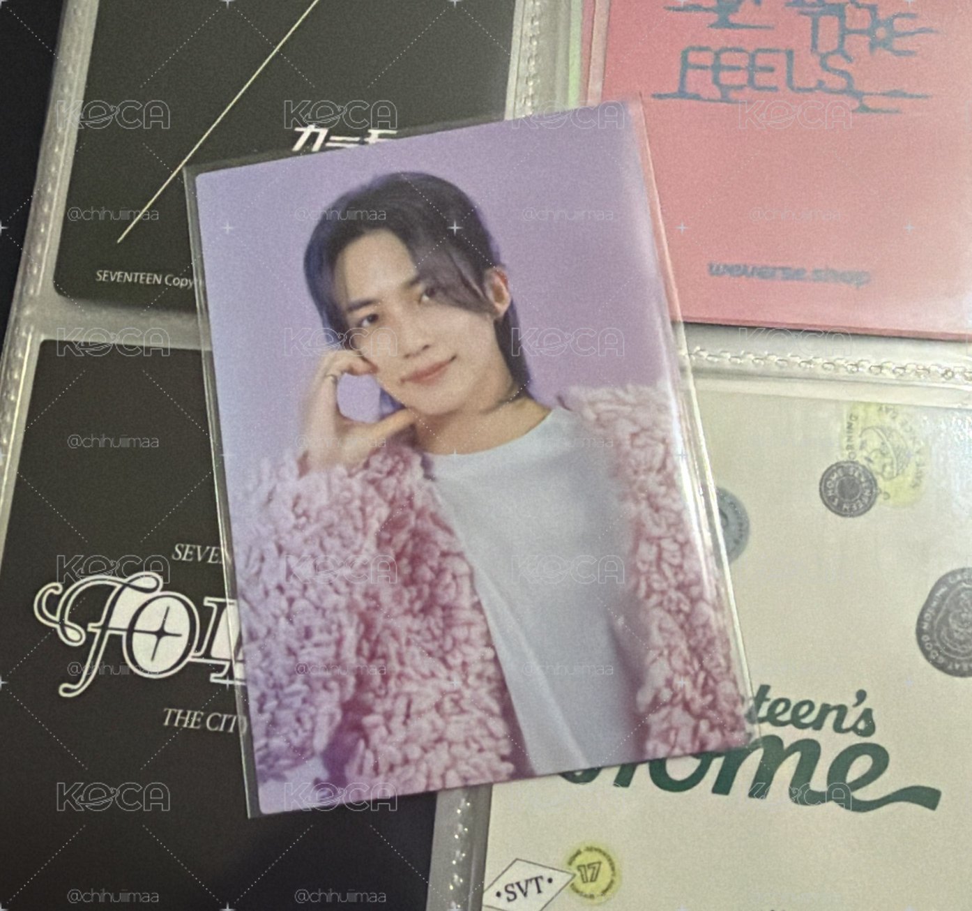 Seventeen Jeonghan 23日本飯咪隨機卡