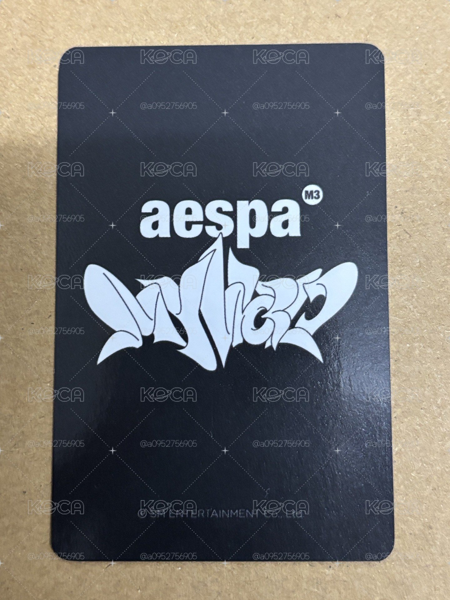 aespa Karina 柚子 MY WORLD ms 特典卡 預售柚-149
