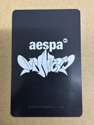 aespa Karina 柚子 MY WORLD ms 特典卡 預售柚-149