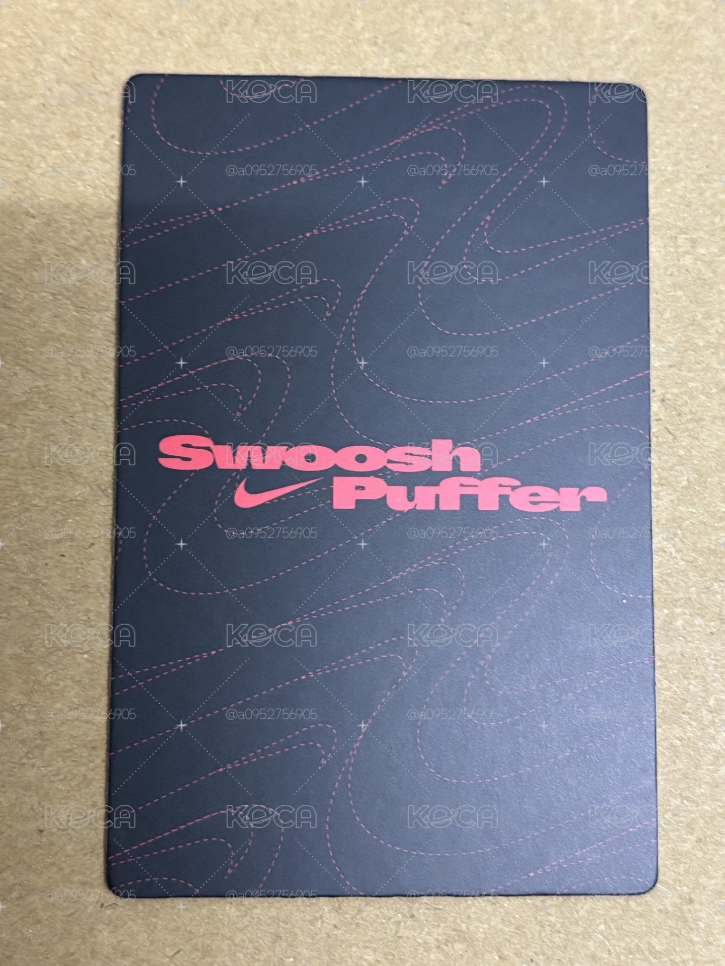 aespa Karina 柚子 代言卡 NIKE Swoosh Puffer-155