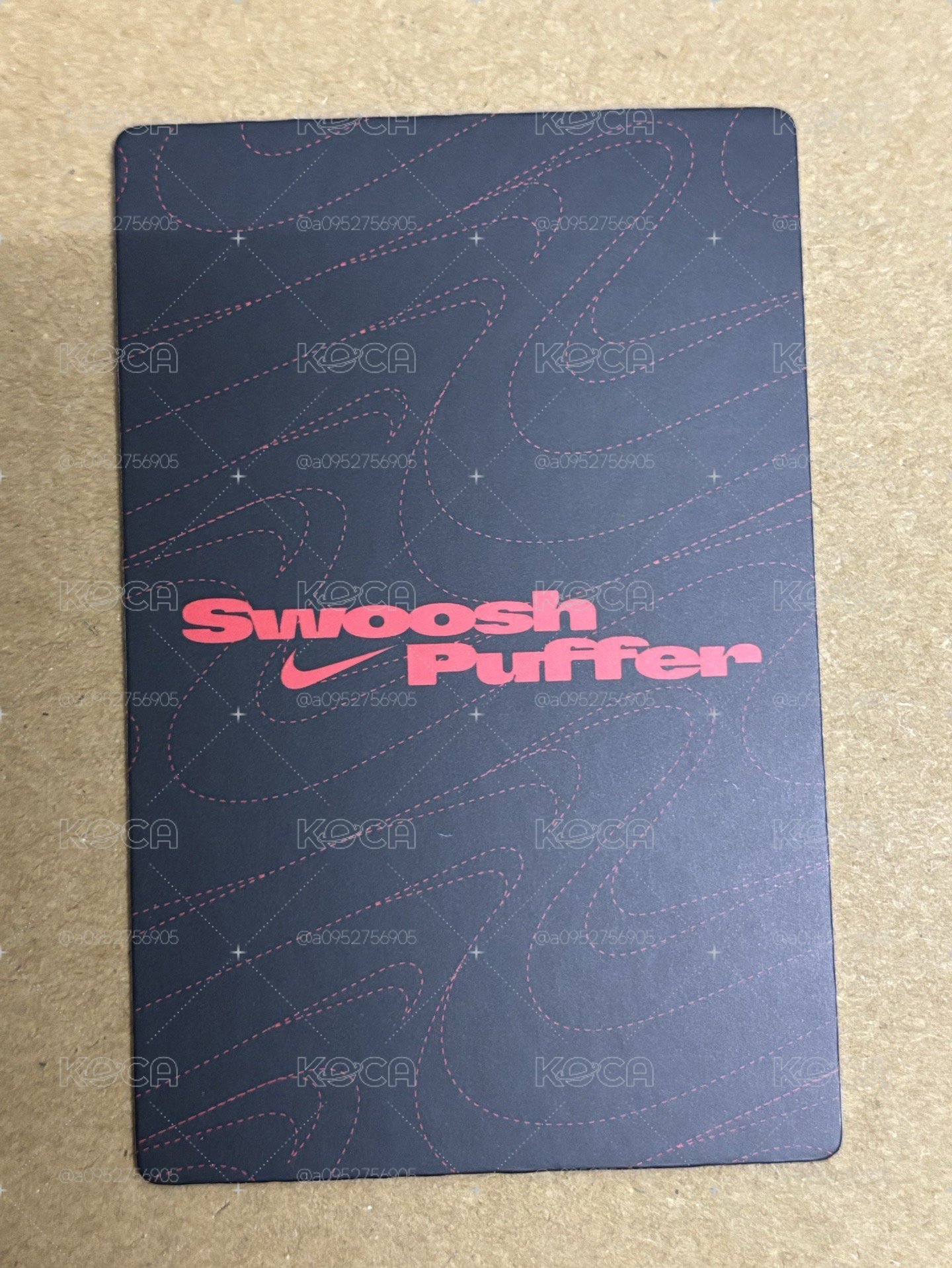 aespa Karina 柚子 代言卡 NIKE Swoosh Puffer-156