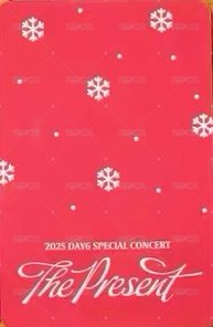 25聖誕控 12/20 入場卡 / 場限卡  背面