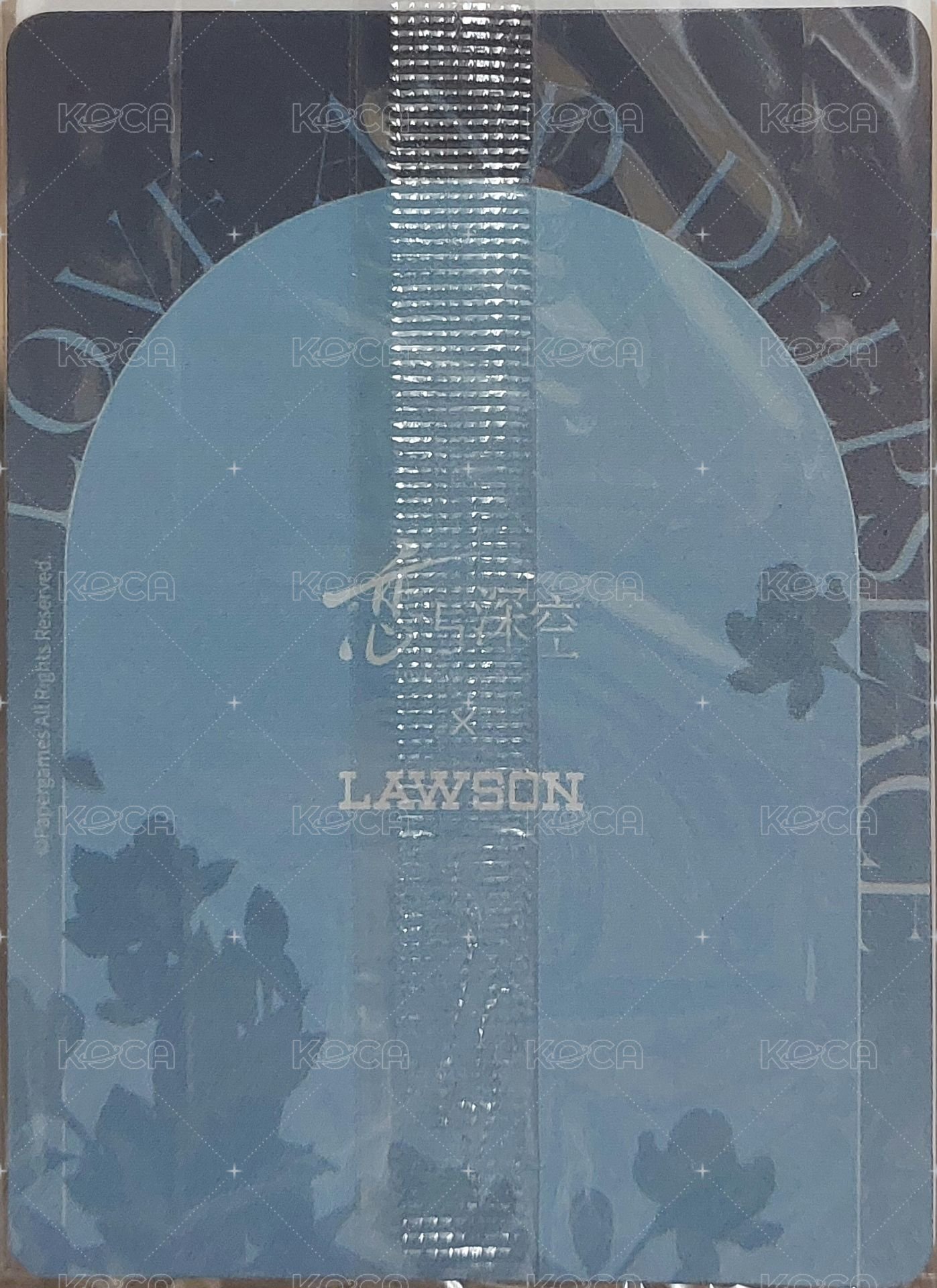 羅森 周邊卡 威化餅卡 背面