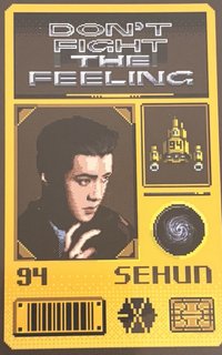 DON'T FIGHT THE FEELING 專輯卡 