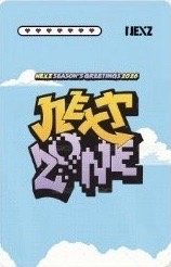 2026 年曆 JYP JAPAN POP-UP 特典卡  背面