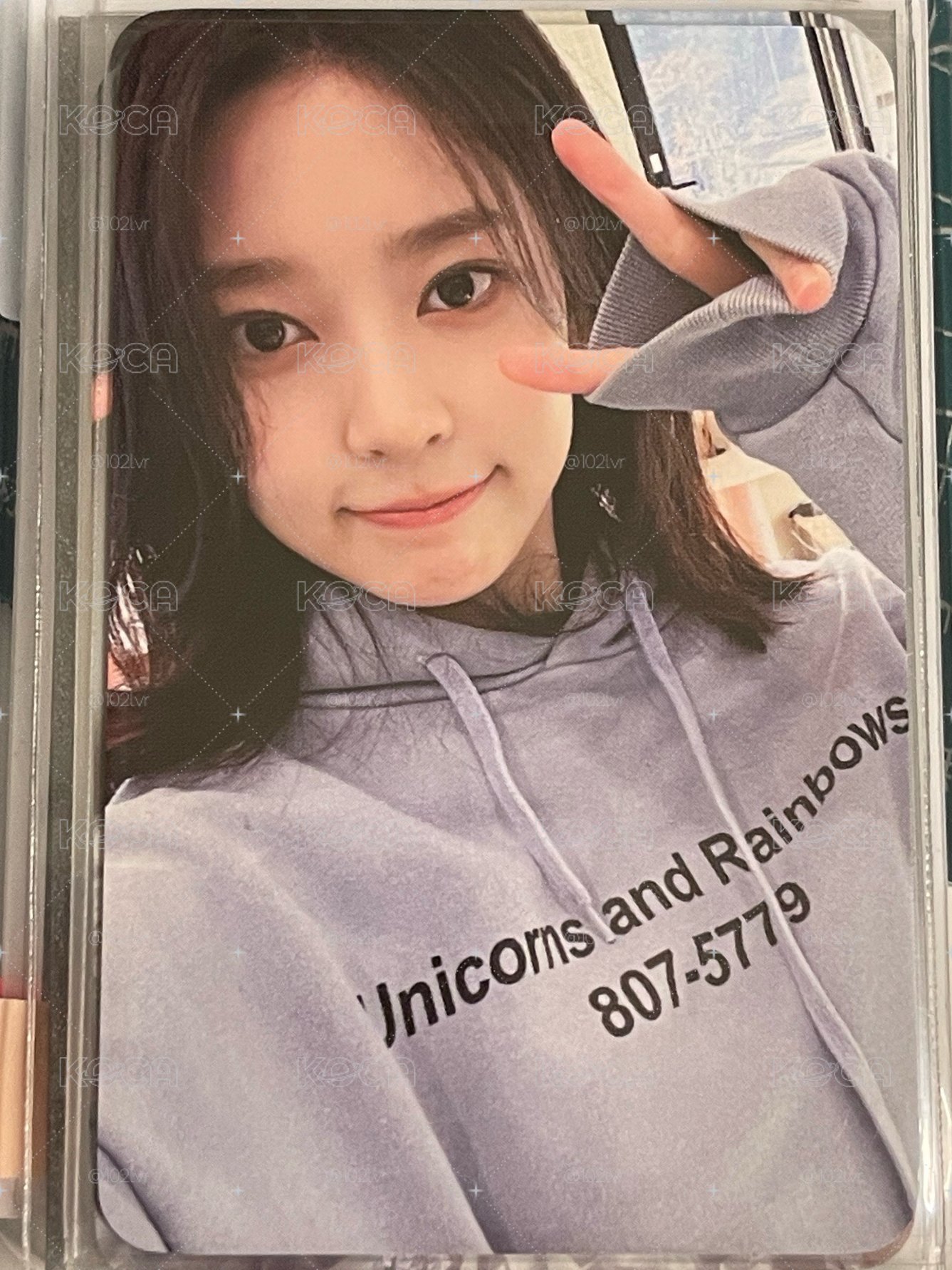 金珉周KIM MINJU 年曆台曆特典卡