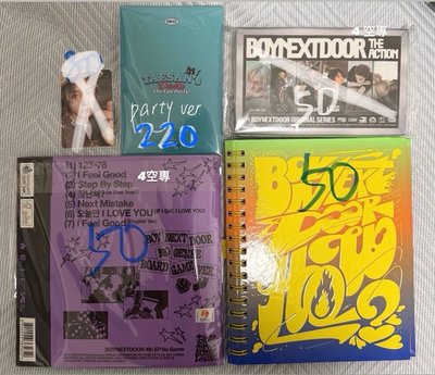 BOYNEXTDOOR 小紙片 空專