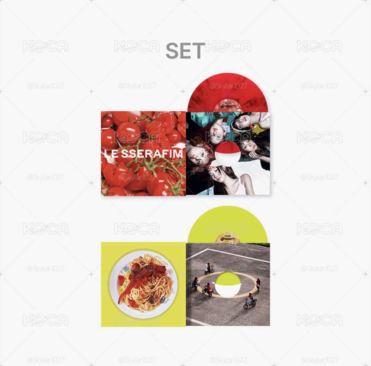 1st Single Album 'SPAGHETTI’ Vinyl 黑膠唱片（低於原價售）