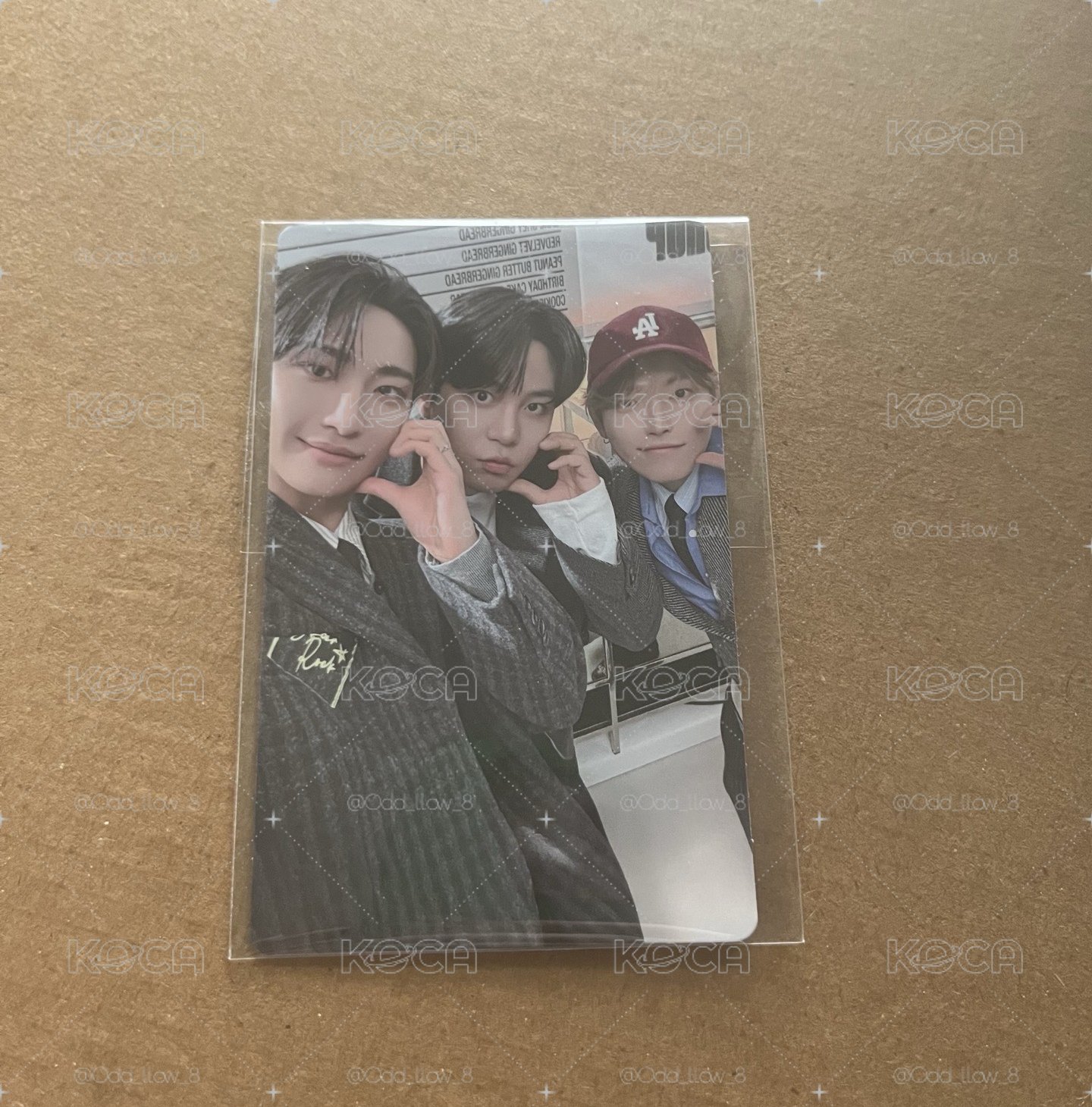 Ateez 2026 年曆 通路特典卡