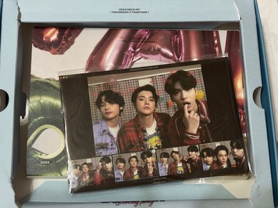 TXT23DECO禮盒 含部分小卡