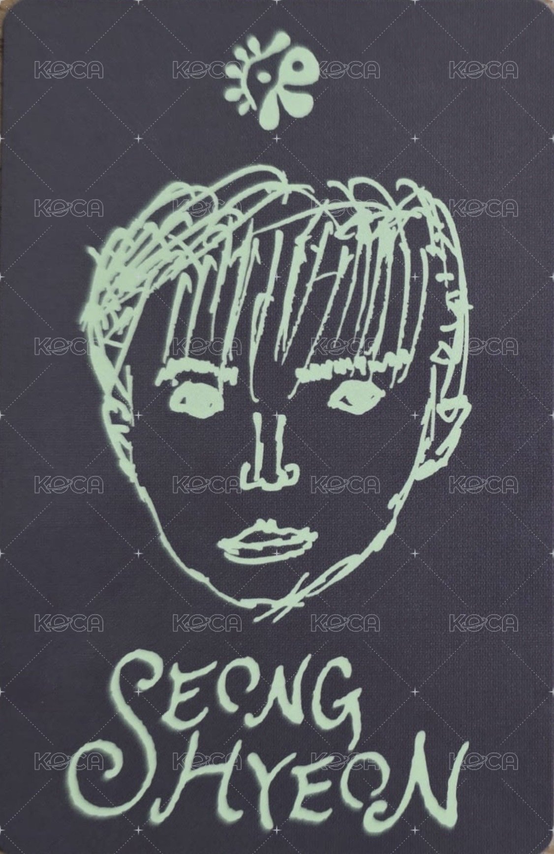 26年曆 年曆卡 手繪卡背 背面