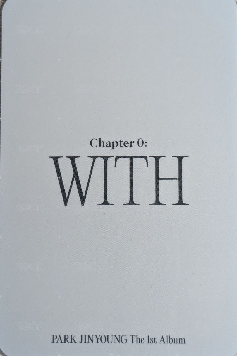 Chapter 0: WITH Mihwadang 簽售卡  背面